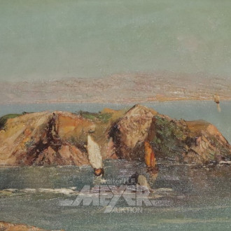 Gemälde ''Südliche Felsenlandschaft mit