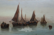 Gemälde ''Fischerboote''