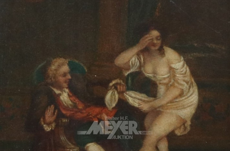 Gemälde ''Erotische Szene''