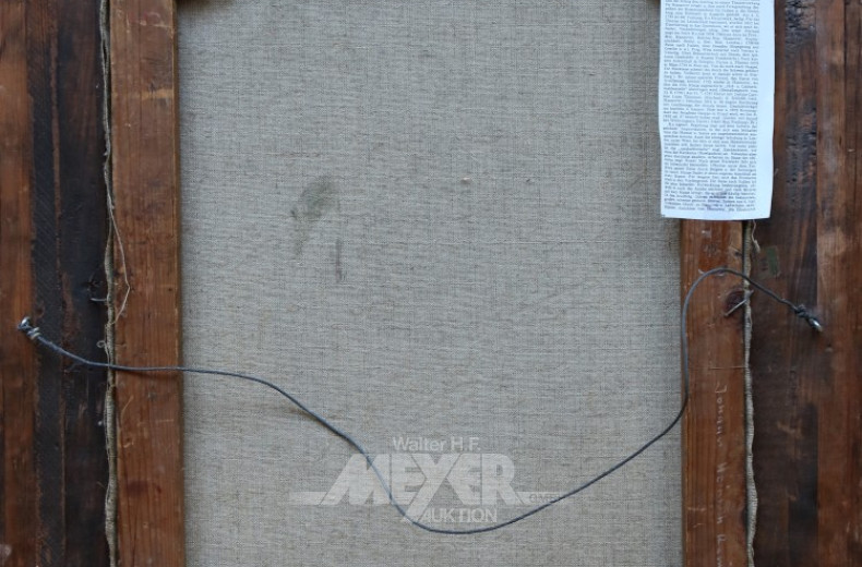 Gemälde ''Barfüßige Italienerin