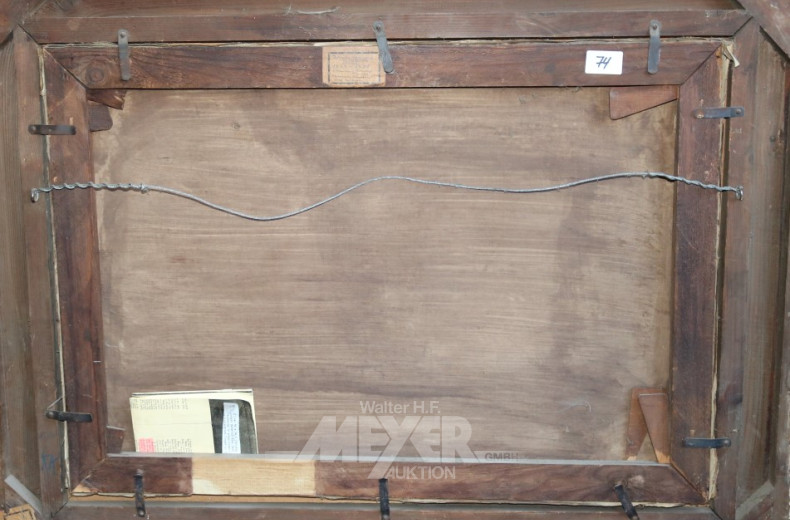 Gemälde ''Romantische Landschaft mit