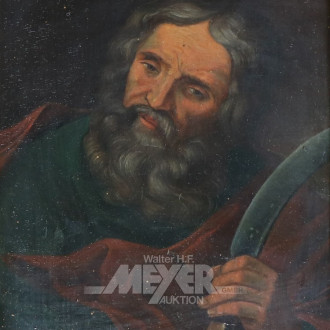 kl. Gemälde ''Abraham mit Messer''
