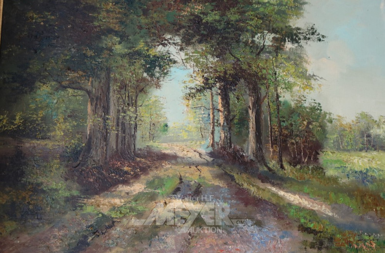 Gemälde ''Waldlandschaft''