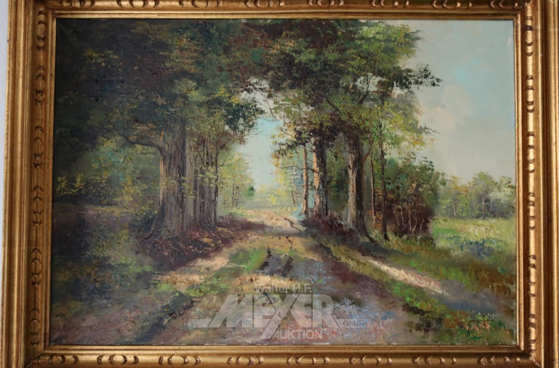 Gemälde ''Waldlandschaft''