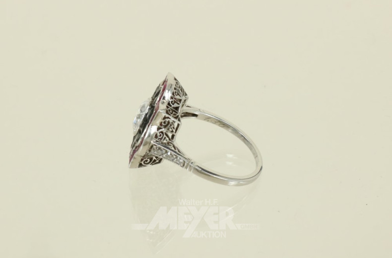 Damenring, Platin, Modellanfertigung,