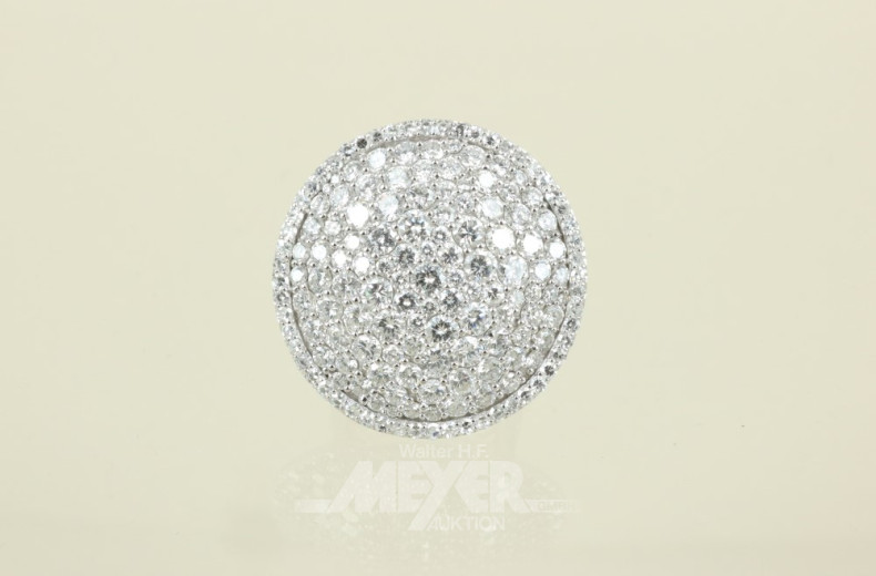 Damenring, 750er WG, Modellanfertigung