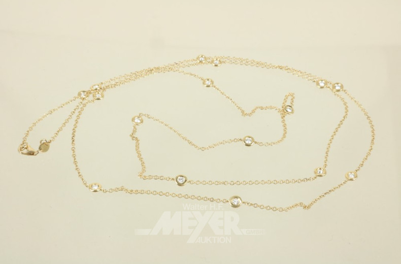 Ankerkette, 750er GG, ca. 90 cm,