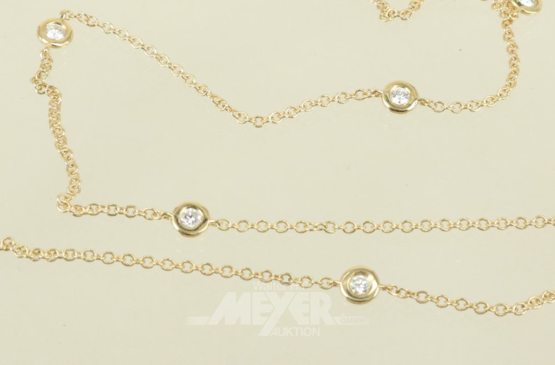 Ankerkette, 750er GG, ca. 90 cm,