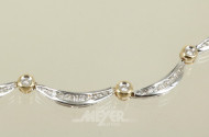 Collier, 585er WG, geschwungen