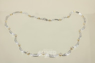 Collier, 585er WG, geschwungen
