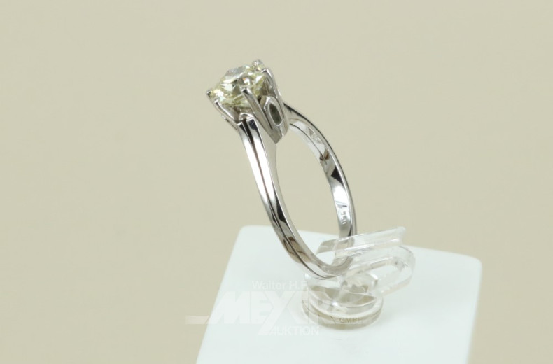 Damenring, 750er WG, Modellanfertigung,