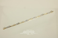 Armband, 585er GG/WG, Allianzform,