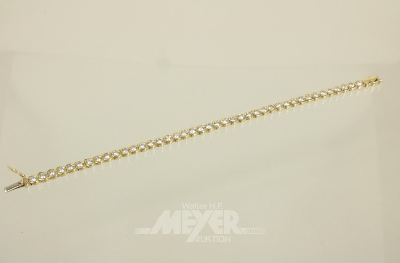 Armband, 750er GG, Allianzform,