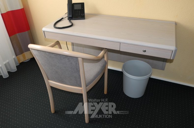 56 Einzelzimmer best. aus: