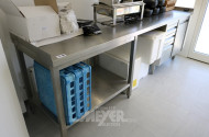 Edelstahl Arbeitstisch,