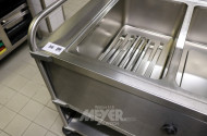 fahrbare Bain Marie, 3 Becken,