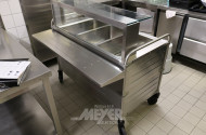 fahrbare Bain Marie, 3 Becken,