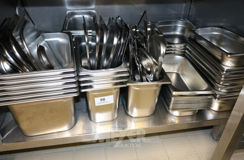 fahrbare Bain Marie, 3 Becken,