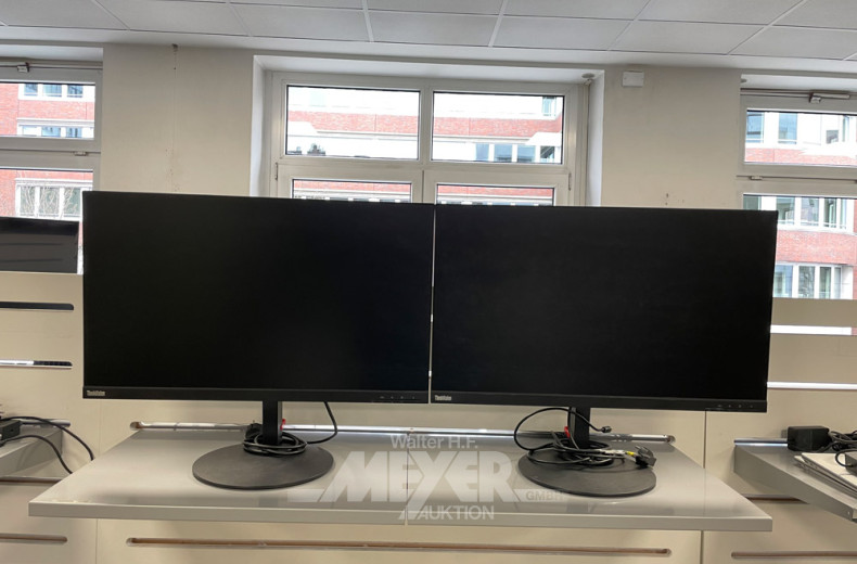 2 Monitore LENOVO 27''