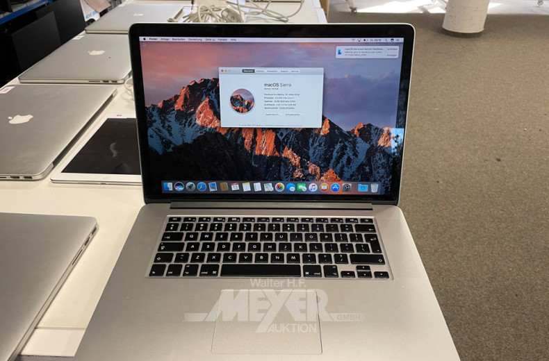 Laptop APPLE MacBook Pro Retina 15''