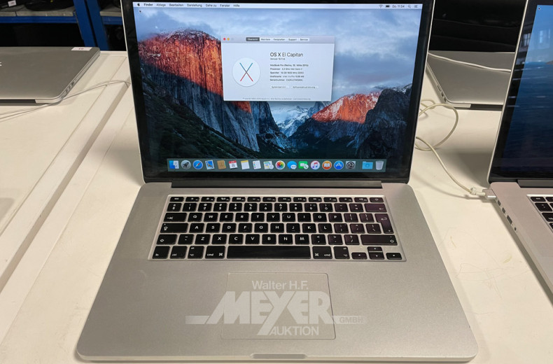 Laptop APPLE MacBook Pro Retina 15''