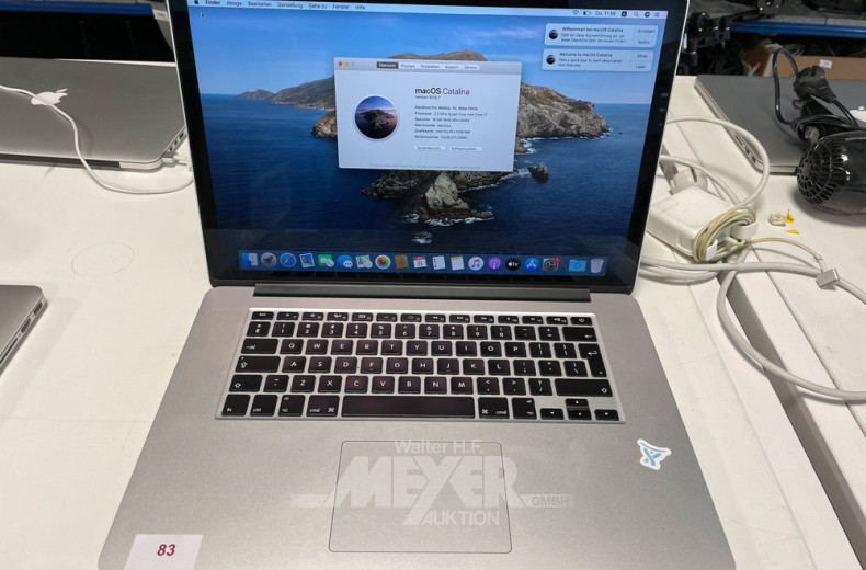Laptop APPLE MacBook Pro Retina 15''