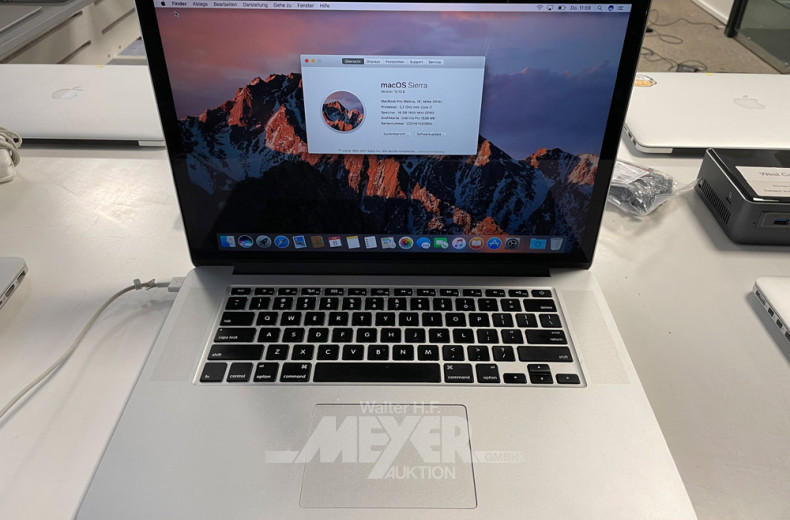 Laptop APPLE MacBook Pro Retina 15''