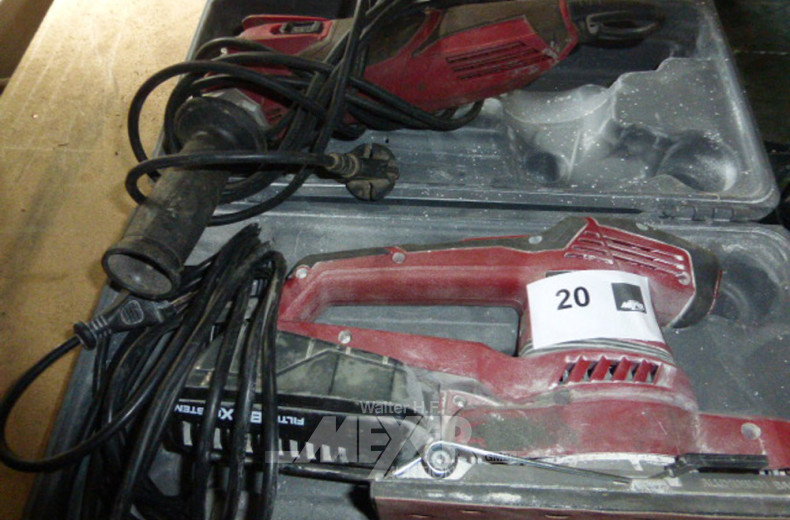 Winkel und 1 Schwingschleifmaschine