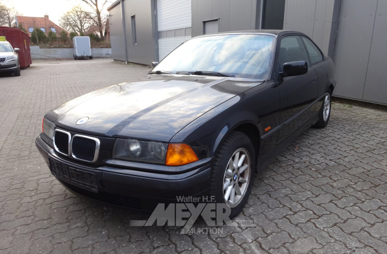 BMW 316i E36, schwarz