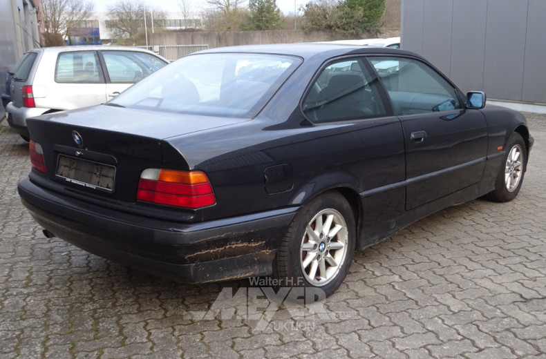 BMW 316i E36, schwarz