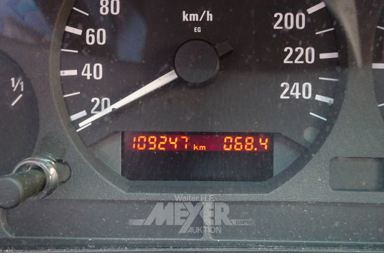 BMW 316i E36, schwarz