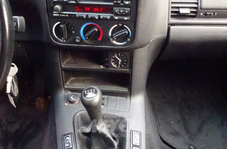 BMW 316i E36, schwarz