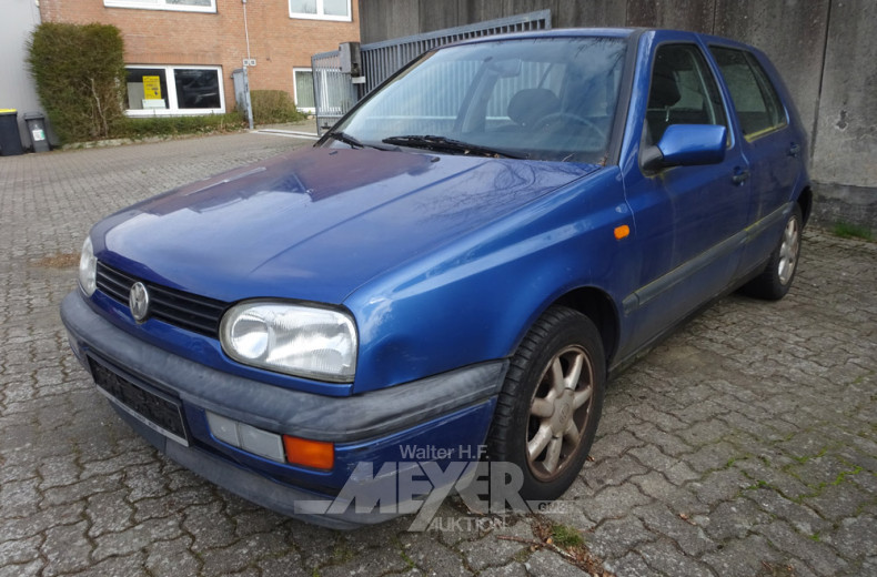 VOLKSWAGEN Golf III, hellblau