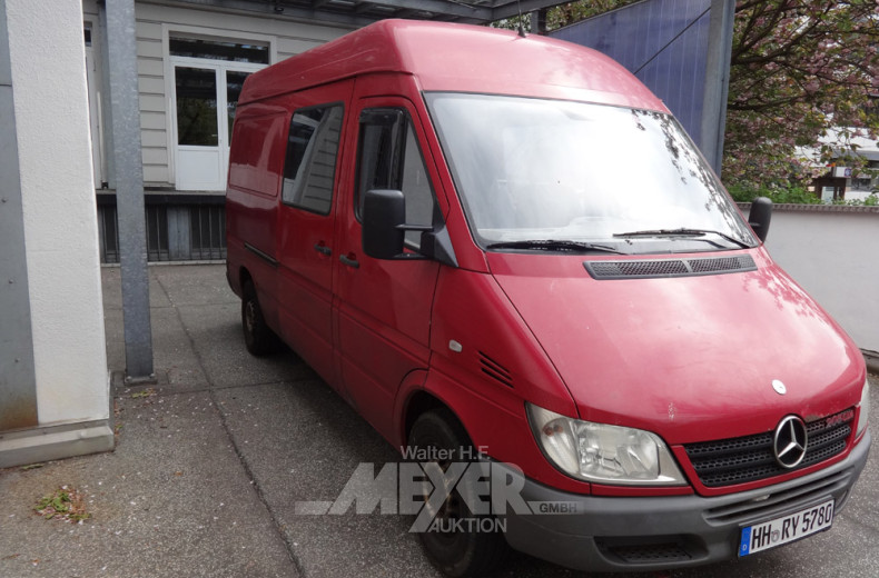 MERCEDES-BENZ Sprinter 208CDi, rot,