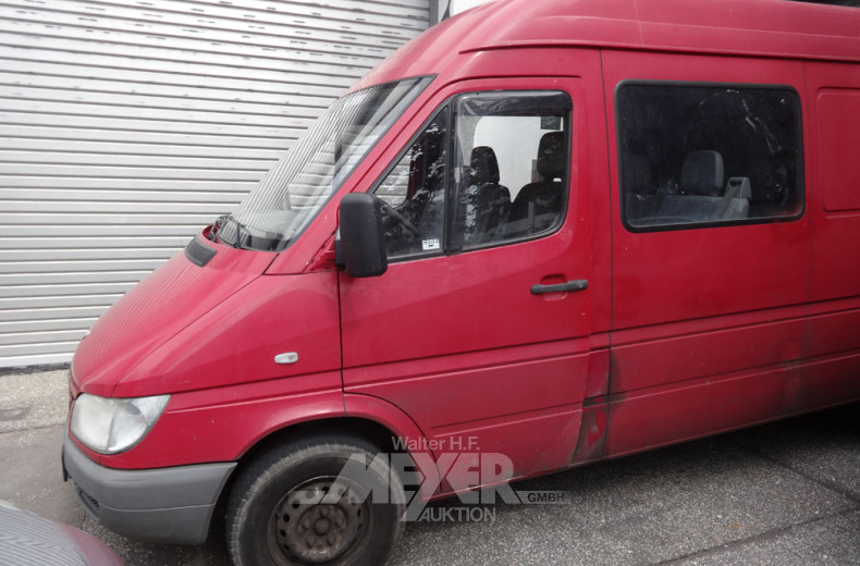 MERCEDES-BENZ Sprinter 208CDi, rot,