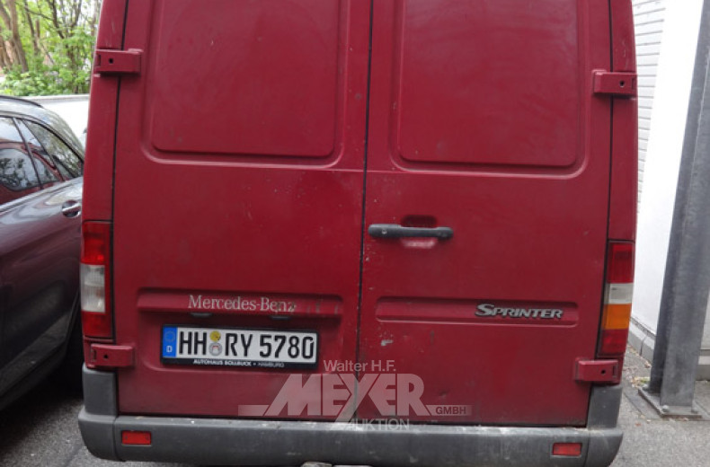 MERCEDES-BENZ Sprinter 208CDi, rot,