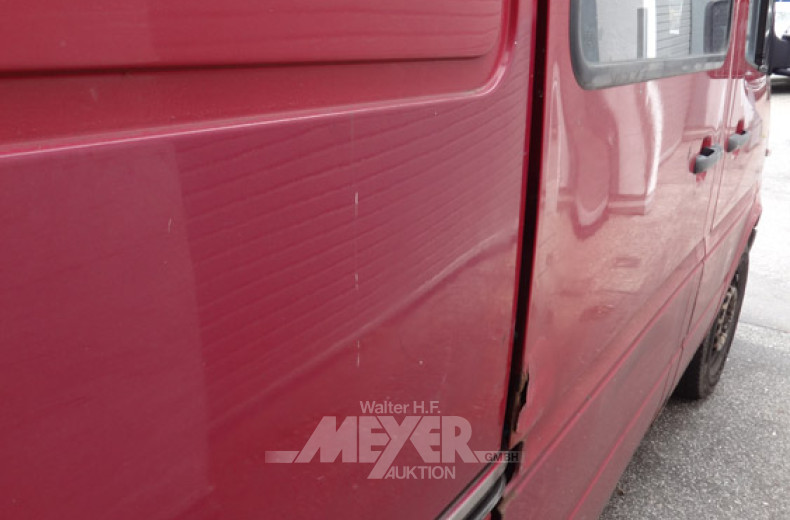 MERCEDES-BENZ Sprinter 208CDi, rot,