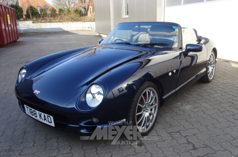 TVR Chimaera 500 Roadster V8, blau