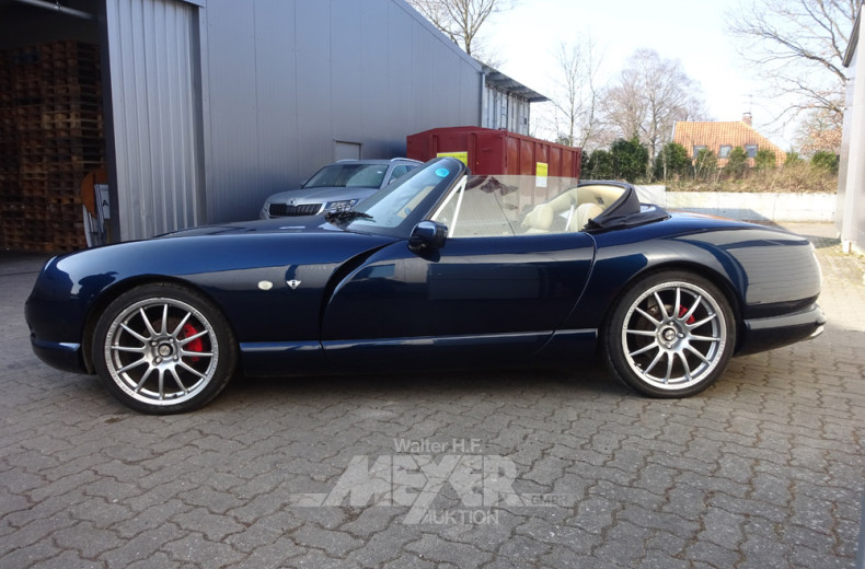 TVR Chimaera 500 Roadster V8, blau