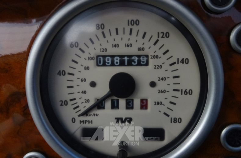 TVR Chimaera 500 Roadster V8, blau