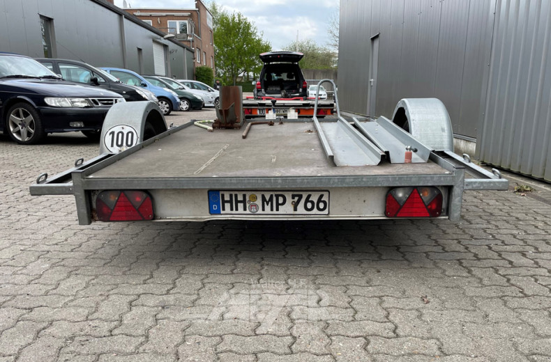 Motorradanhänger KRÖGER, offen