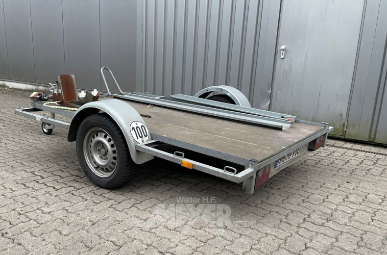 Motorradanhänger KRÖGER, offen