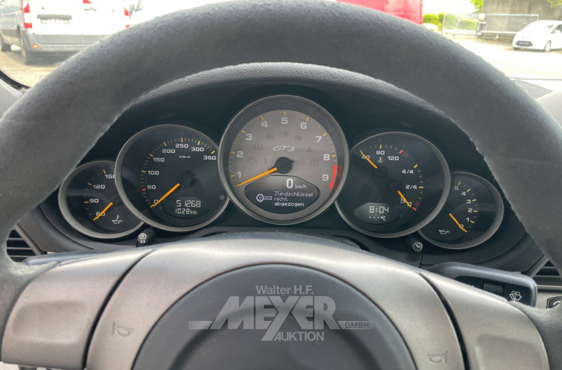 PORSCHE 997 GT3 MKI, weiß