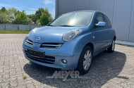 NISSAN Micra, hellblau