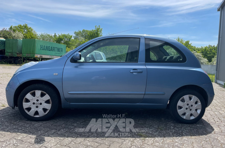 NISSAN Micra, hellblau