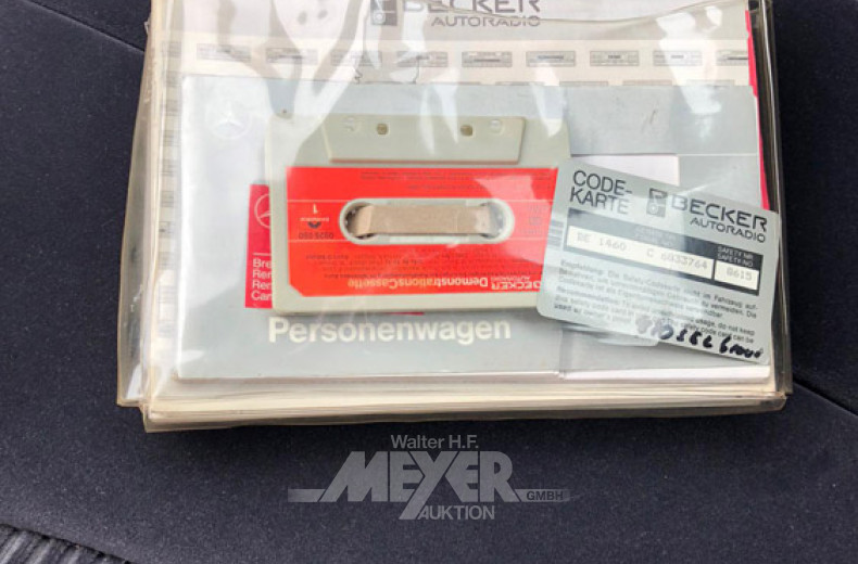 MERCEDES BENZ W126 420SEL, schwarz