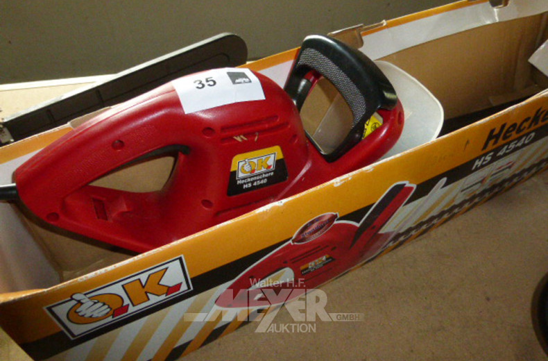 Elektro-Heckenschere