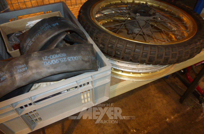 großer Posten Motorradtechnik: