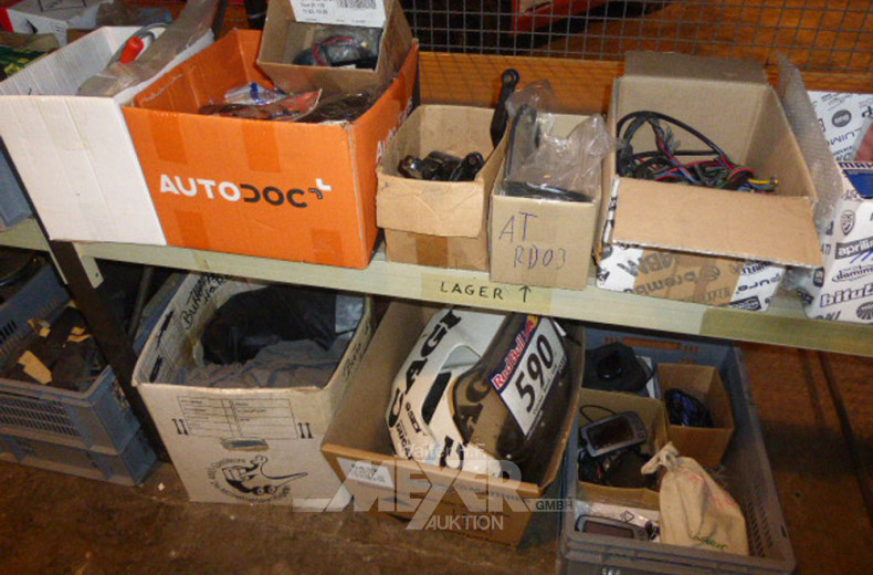 großer Posten Motorradtechnik: