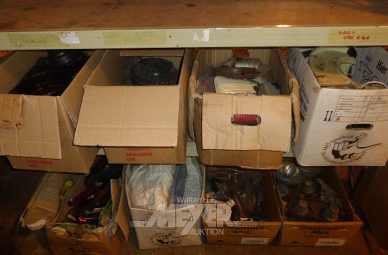 großer Posten NSU u. KFZ-Ersatzteile: